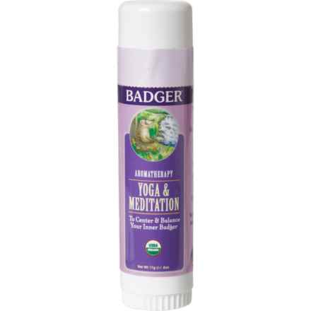 W S Badger Co Yoga and Meditation Balm Stick - 0.6 oz. in Multi