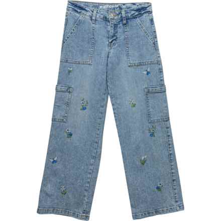 WallFlower Big Girls Alexis Wide-Leg Jeans in Denim