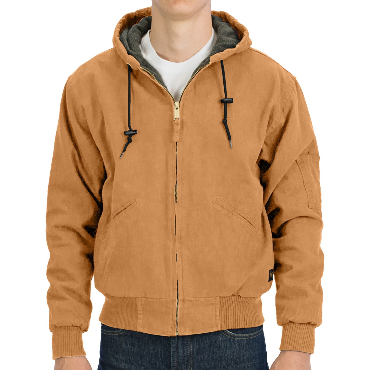 Walls Workwear Washed Duck Jacket - Fleece Lined (For Men) - Save 43%