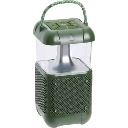 WANDERGEAR 2-in-1 LED Lantern and Wireless Speaker in Green