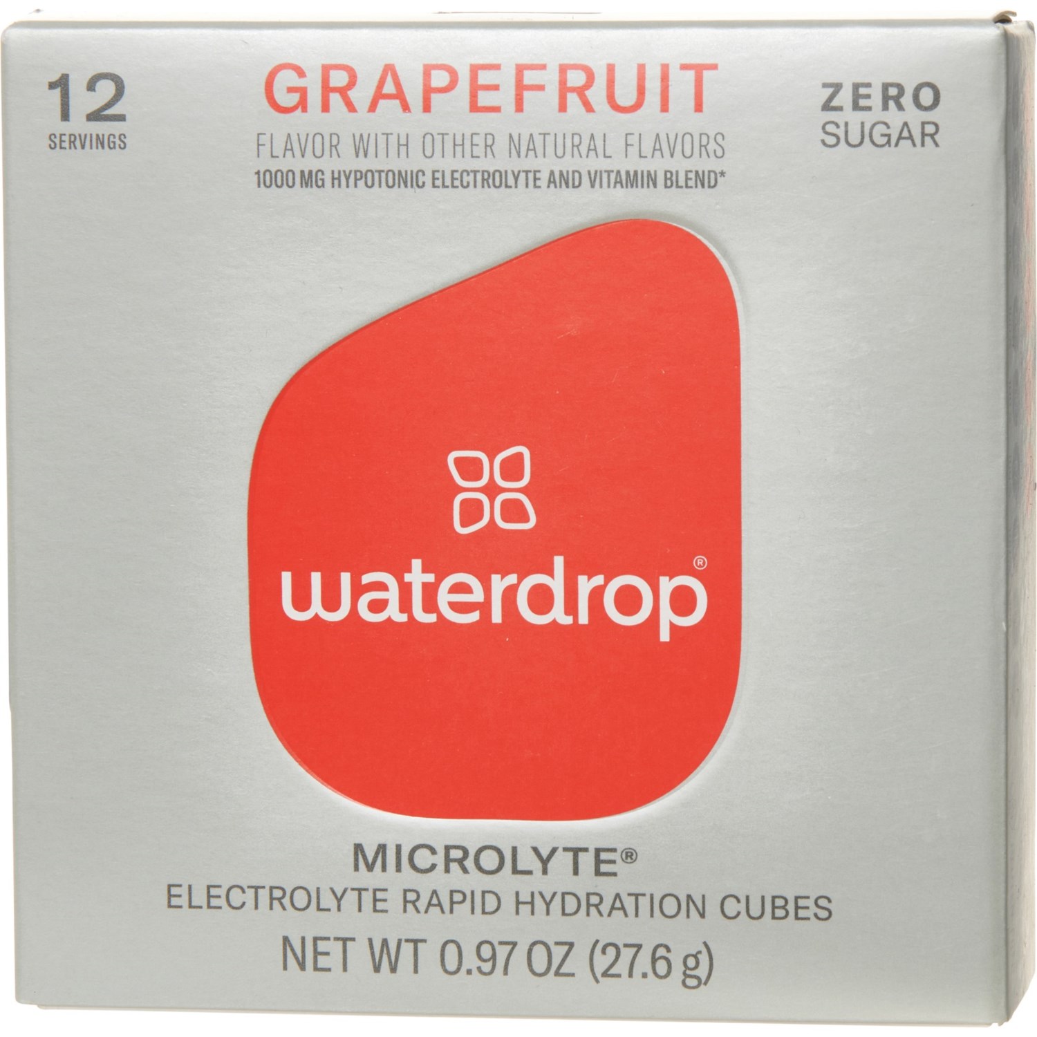 Waterdrop Microlyte Electrolyte Rapid Hydration Cubes 12 Servings