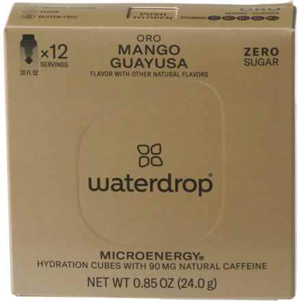 Waterdrop ORO Microenergy Drink Cubes - 12 Servings in Mango/Guava