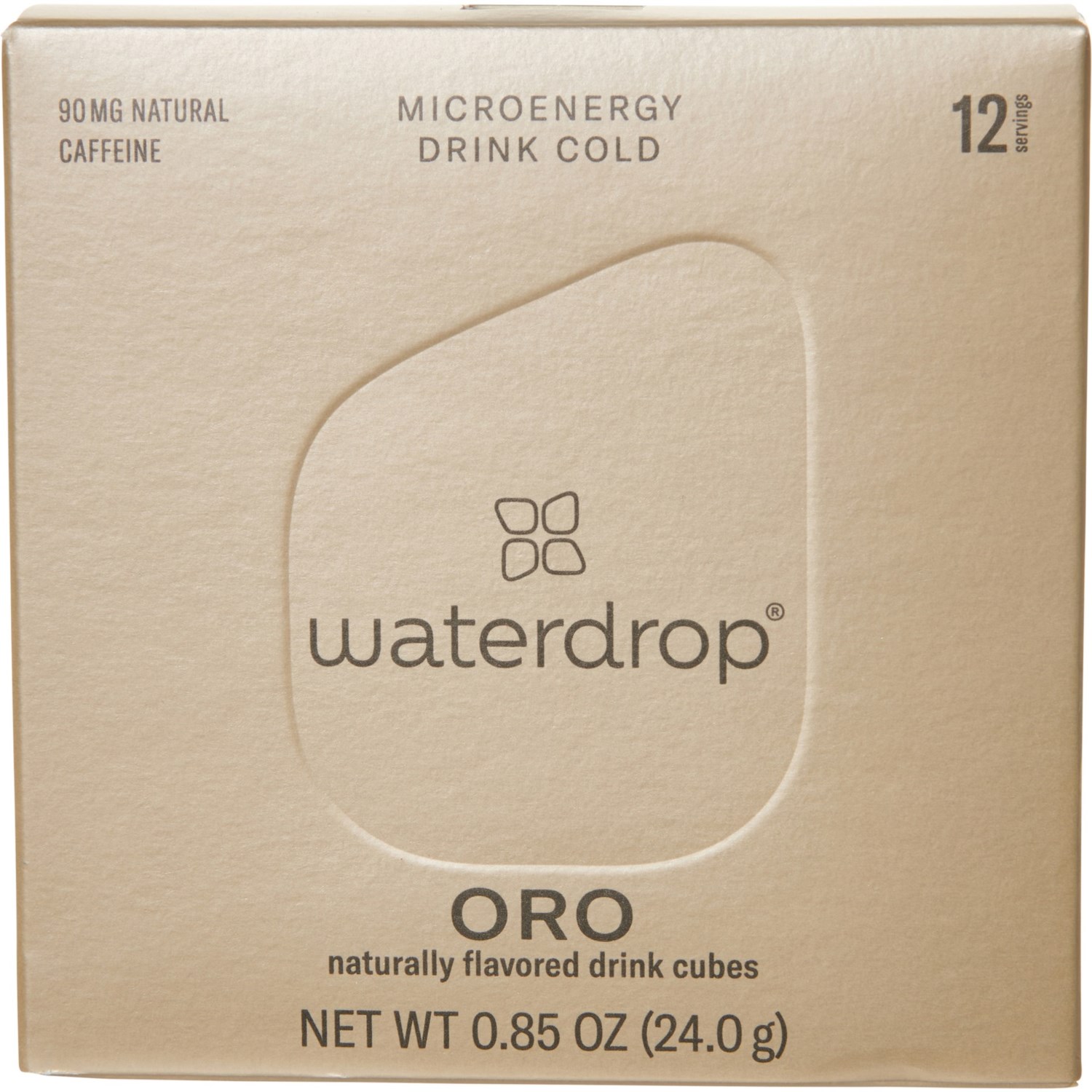 Waterdrop ORO Microenergy Drink Cubes 12 Servings Save 23