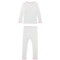 453WF_2 Watson's Soft and Cozy Interlock White Base Layer Set - Long Sleeve (For Toddler Girls)