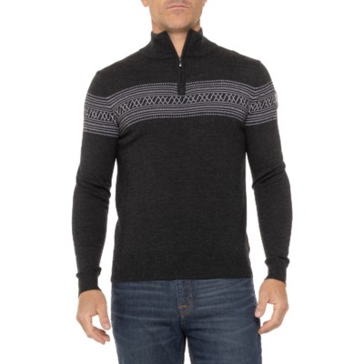 (取寄) フロッグ シグニチャー セーター - メリノ ウール, ジップ ネック WE NORWEGIANS Flag Signature Sweater - Merino Wool, Zip Neck  Flag we-norwegians-flag-signature-