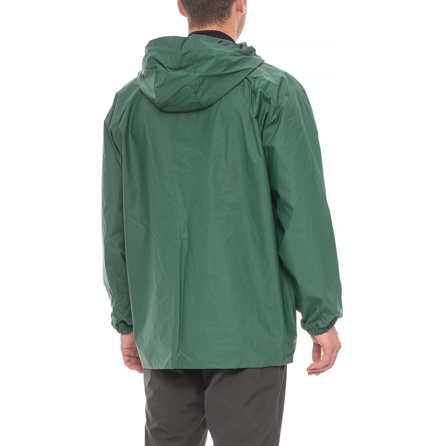 Weatherproof 32 Degrees Hooded PVC Rain Jacket (For Men) Save 25