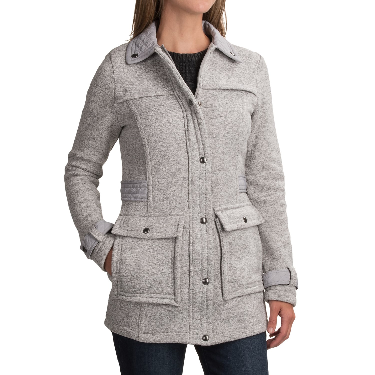 Weatherproof Full-Length Sweater Jacket (For Women) - Save 61%