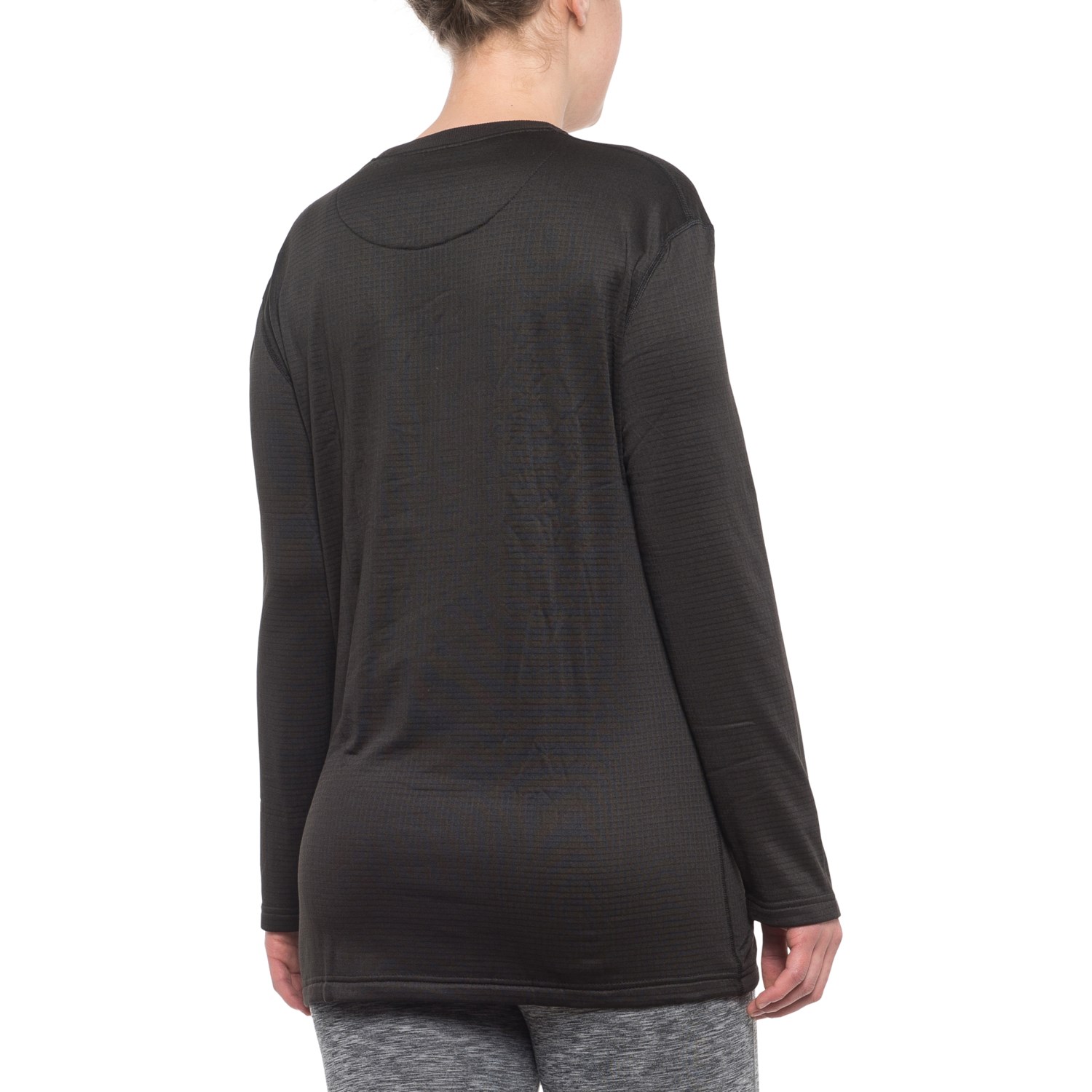 weatherproof grid fleece base layer