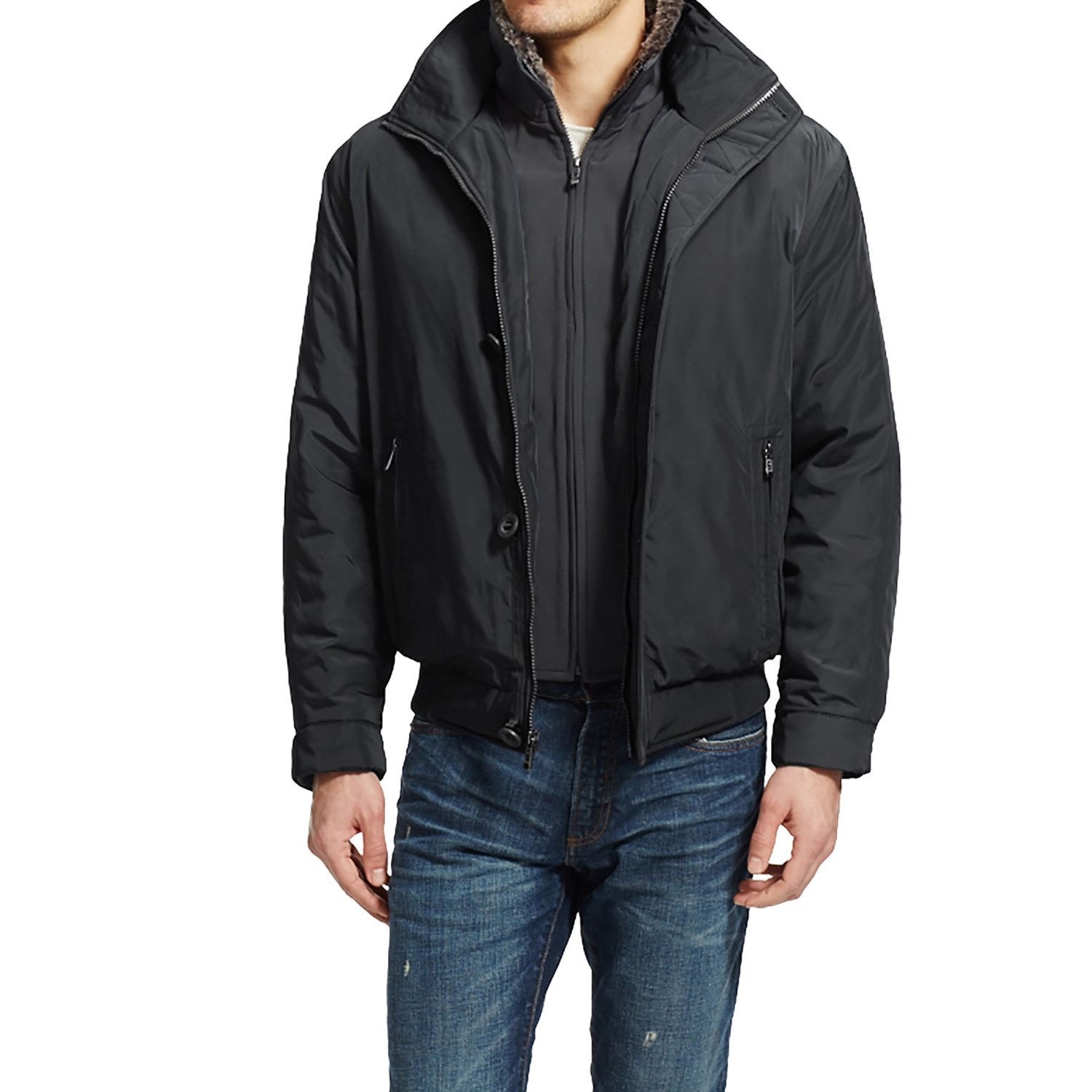 Weatherproof Ultra Oxford Bomber Jacket (For Men) - Save 50%