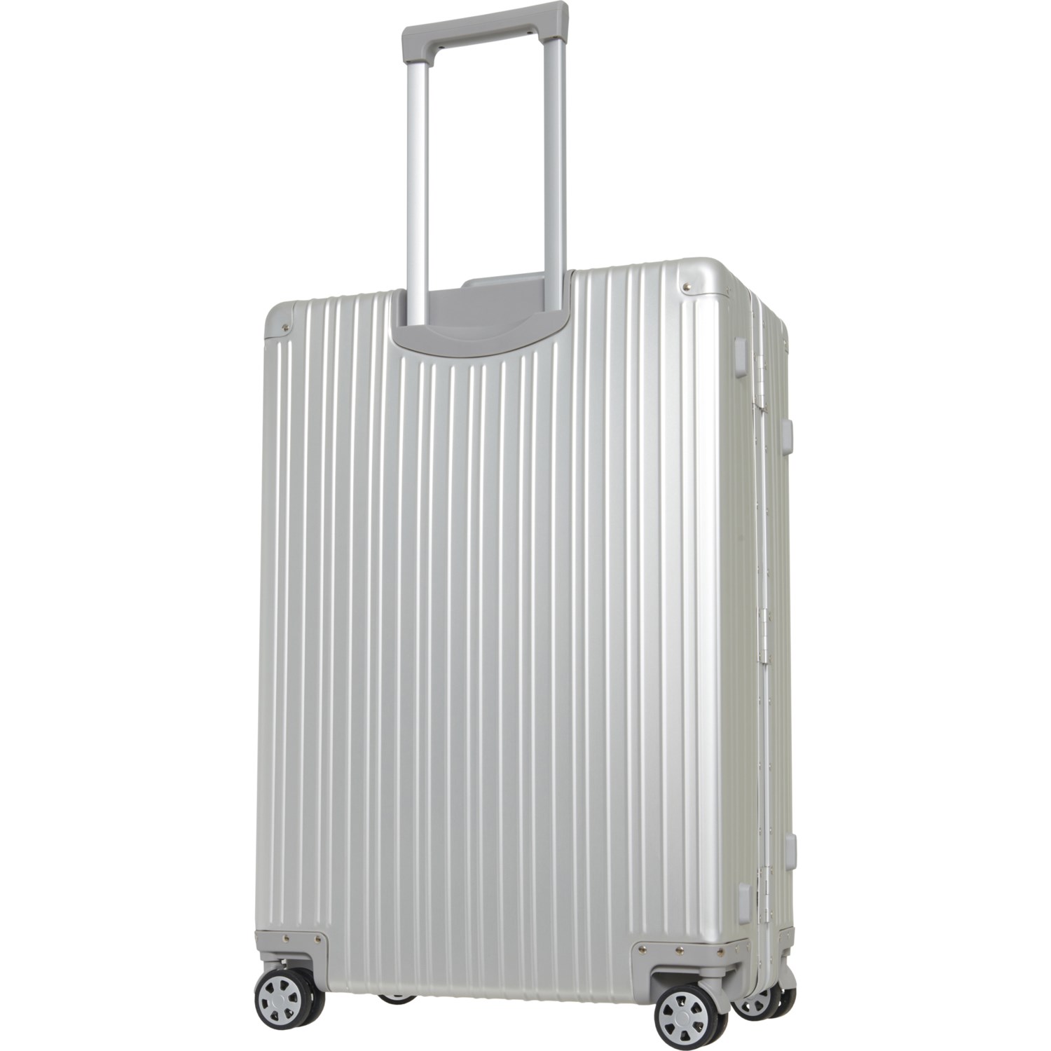 Weatherproof Vintage 28” Trunk Spinner Suitcase - Hardside, Aluminum ...