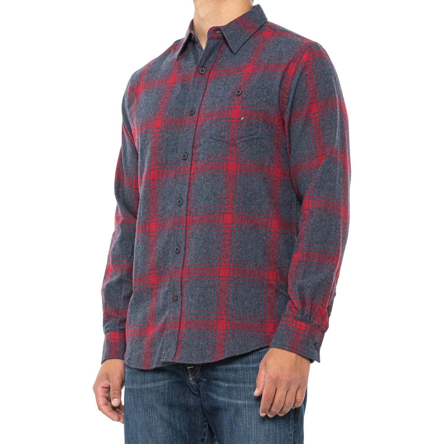 Weatherproof Vintage Antique Brushed Flannel Shirt (for Men) - Save 56%