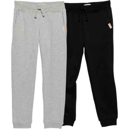 Weatherproof Vintage Big Boys Relaxed Fit Joggers - 2-Pack in Black