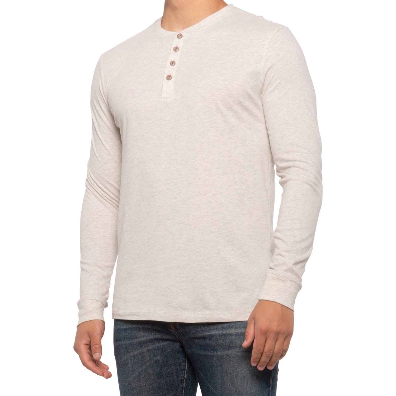 Weatherproof Vintage Brushed Jersey Henley Shirt (For Men) - Save 48%