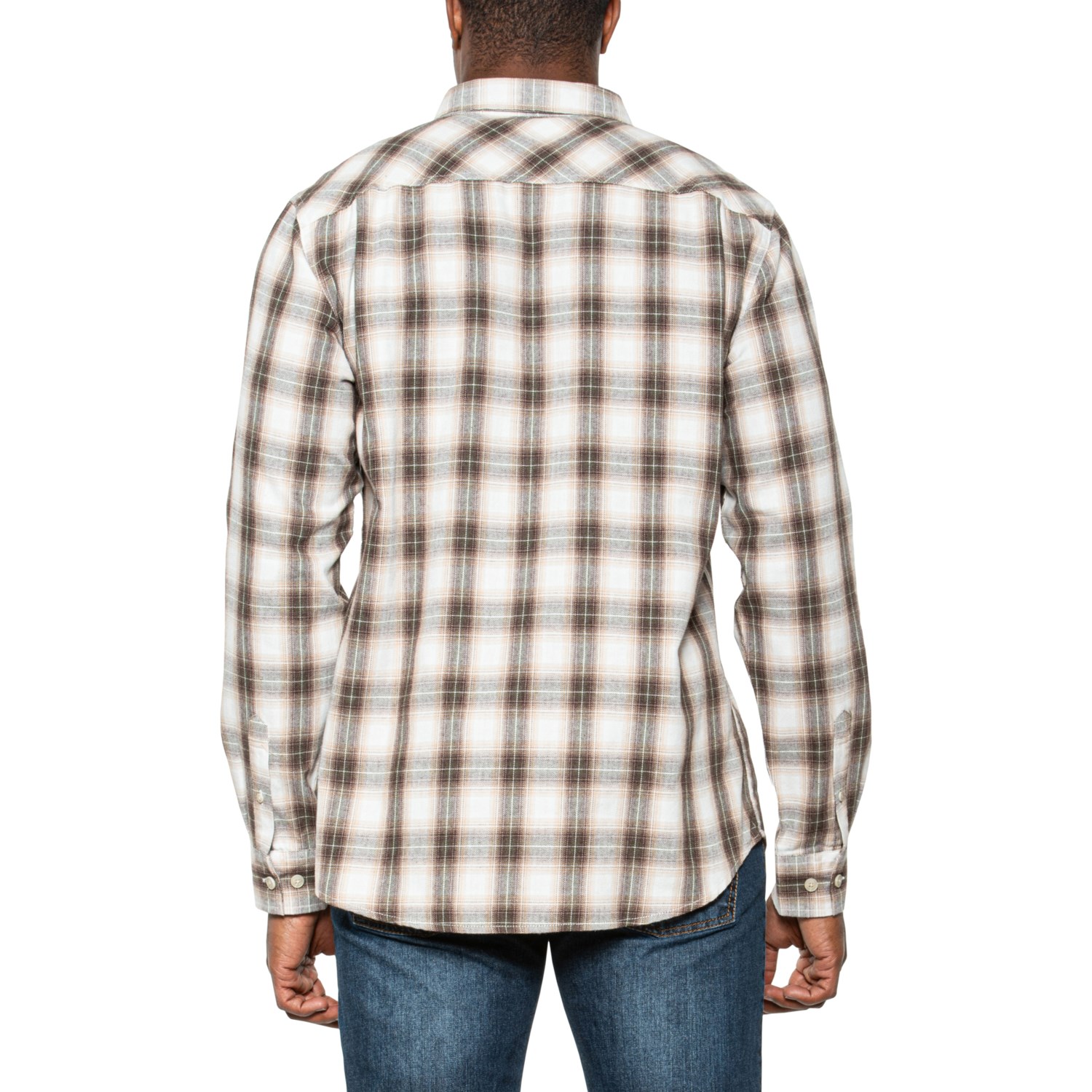 Weatherproof Vintage Burnout Flannel Shirt - Long Sleeve - Save 50%