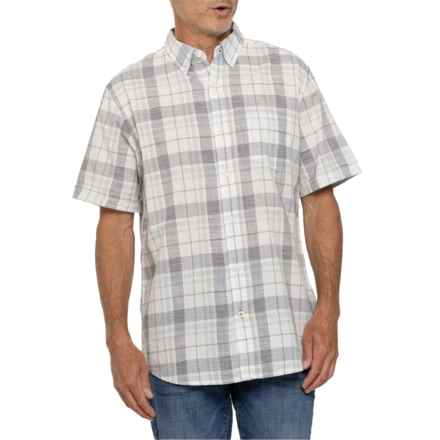 Weatherproof Vintage EOE Woven Shirt - Short Sleeve in Papyrus