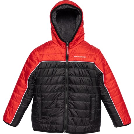 Weatherproof Vintage Little Boys Reversible Sherpa Fleece Jacket Insulated Save 63