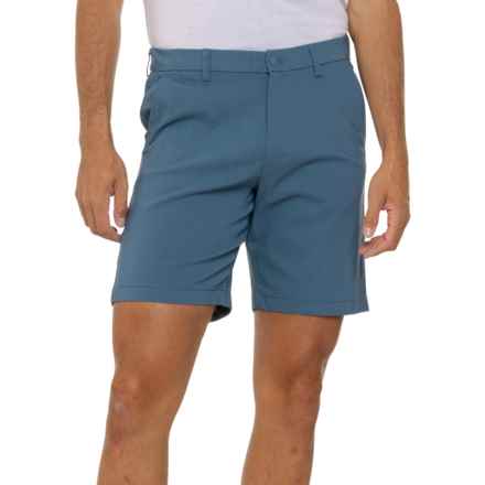 Weatherproof Vintage Momentum Faille Active Shorts - 8.5” in Bluestone
