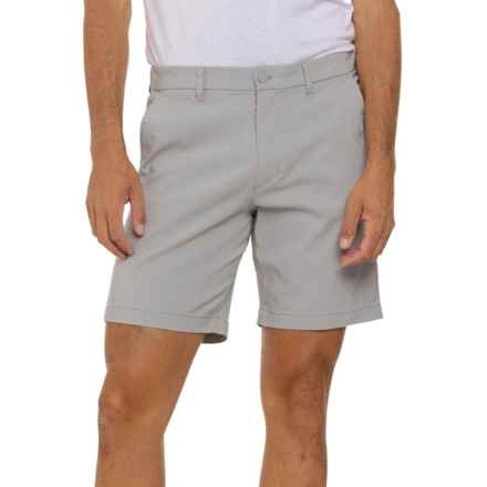 Weatherproof Vintage Momentum Faille Active Shorts - 8.5” in Grey Key