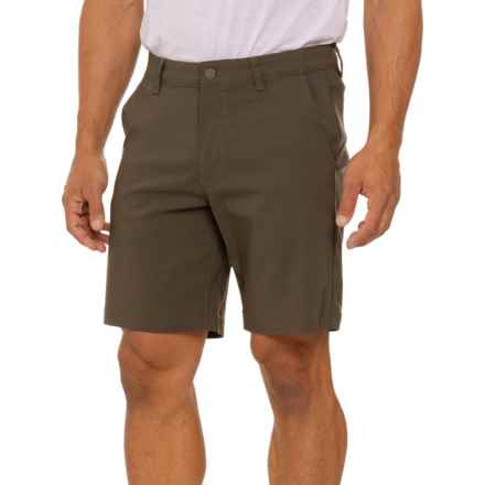 Weatherproof Vintage Momentum Faille Utility Shorts - 8.5” in Dark Olive