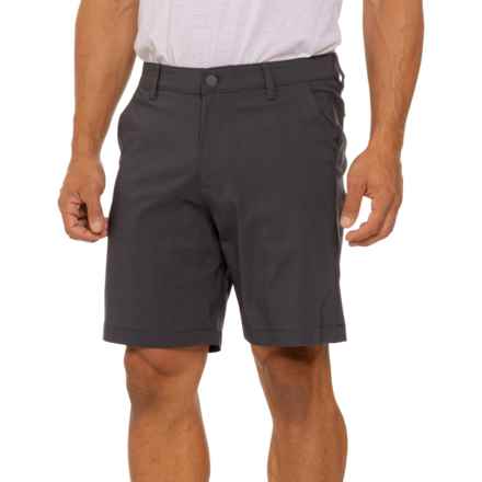 Weatherproof Vintage Momentum Faille Utility Shorts - 8.5” in Grey Shadow