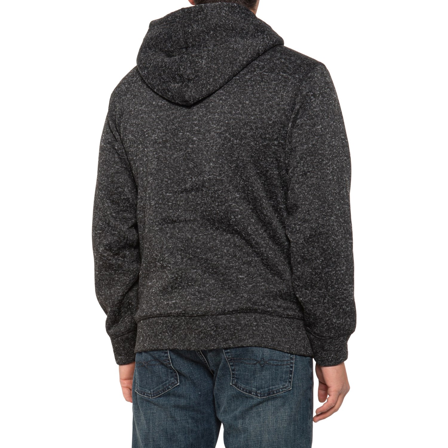 weatherproof vintage men's sherpa lined fleece hoodie