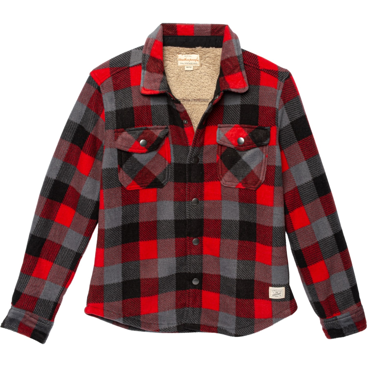 Weatherproof Vintage Sherpa Shirt Jacket for Men | Salsa