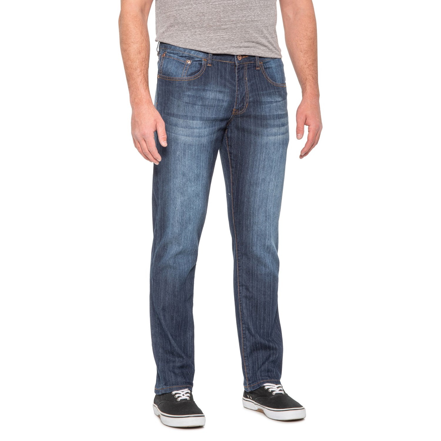 Weatherproof Vintage Stretch Straight Jeans (For Men) - Save 39%