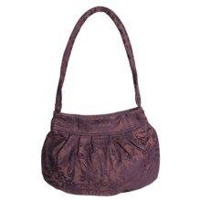Weave of the Irish Jacquard Handbag in Eggplant - Closeouts