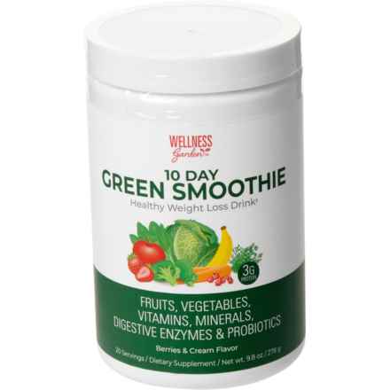 Wellness Gardens 10-Day Green Smoothie Drink Mix - 20 Servings in Multi