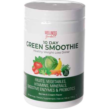 Wellness Gardens 10-Day Green Smoothie Drink Mix - 20 Servings in Multi