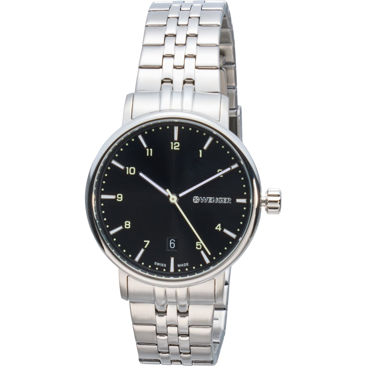 Wenger Swiss Army Urban Classic Dial Watch (For Men) - Save 65%