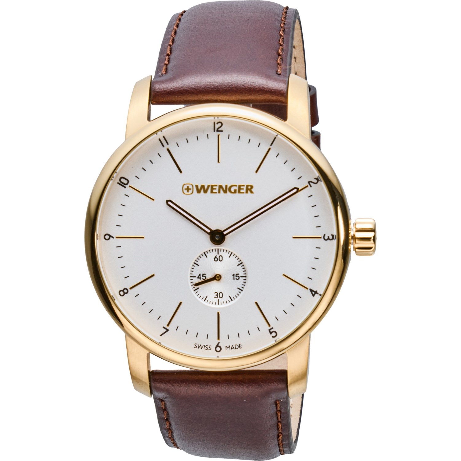 Wenger Swiss Army Urban Classic Strap Watch (For Men) - Save 61%