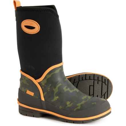 Western Chief Boys and Girls Neoprene Winter Boots - Waterproof, Insulated in Olive