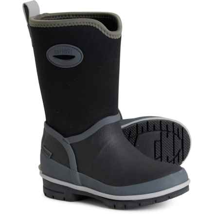 Western Chief Little Boys and Girls Solid Neoprene Winter Boots - Waterproof, Insulated in Black