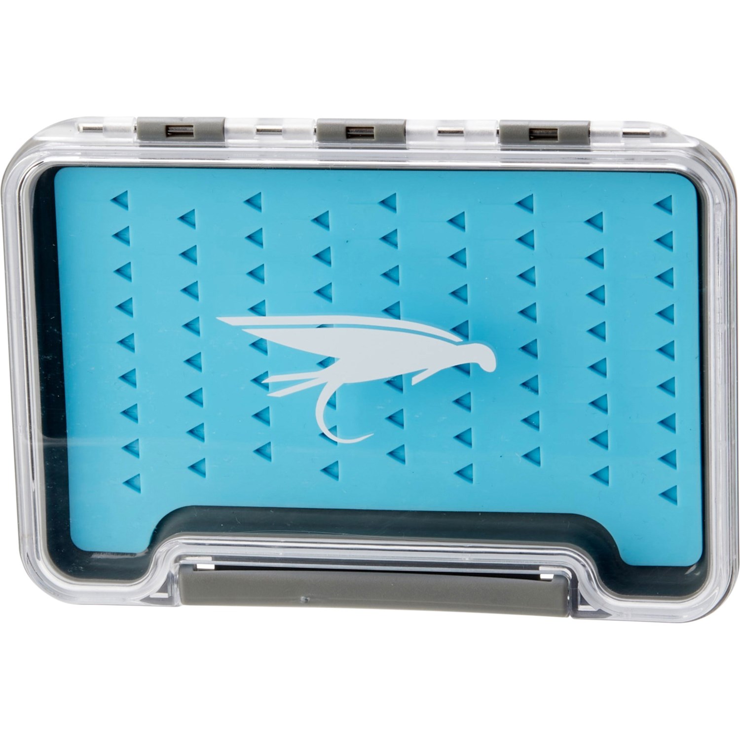 Waterproof Acrylic Fly Box ( holds 96 standard flies) With 24 dry