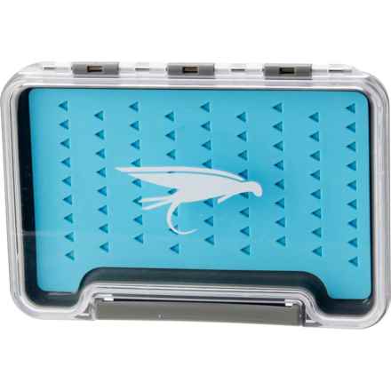 Wetfly Slim 74 Waterproof Fly Box in Grey