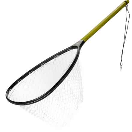Wetfly Titanium Carbon XL Fishing Net in Earthy Green