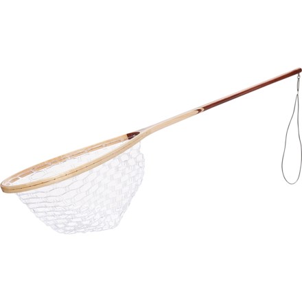 Wetfly Wooden Catch and Release Fishing Net - Large in Multi