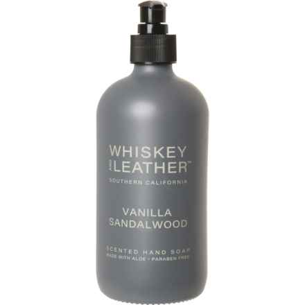 Whiskey and Leather Vanilla Sandalwood Scented Hand Soap - 15.7 oz. in Vanilla Sandalwood