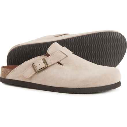 White Mountain Bari Clogs - Suede (For Women) in Taupe