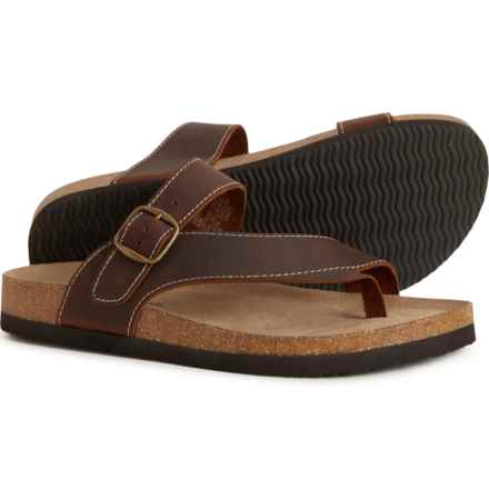White Mountain Carly Sandals - Leather (For Women) in Brown