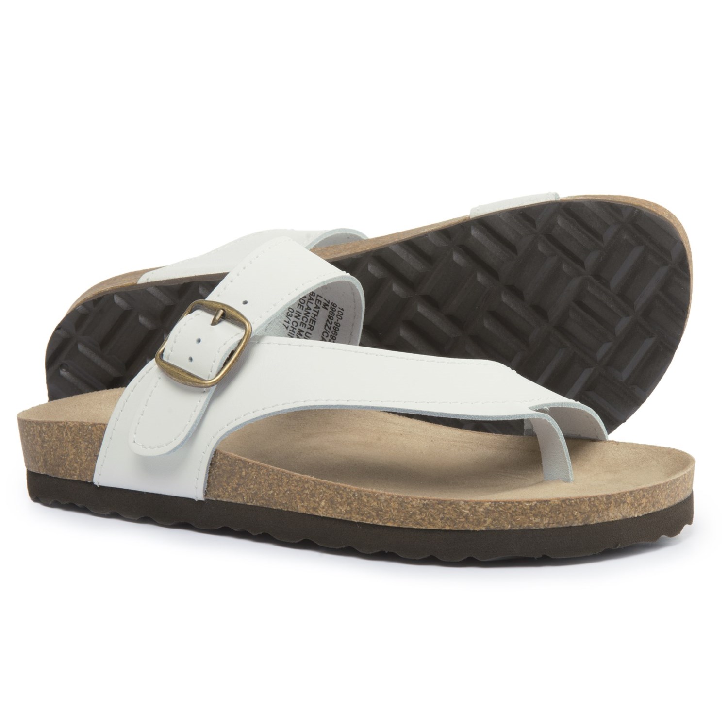 white mountain blast sandals