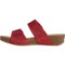 4RRXA_4 White Mountain Ferula Wedge Sandals - Suede (For Women)