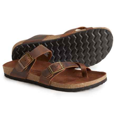 White Mountain Gracie Sandals - Leather (For Women) in Brown