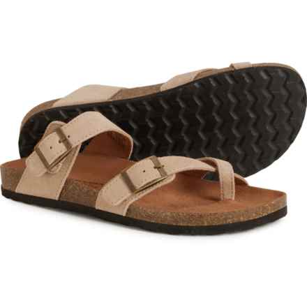 White Mountain Gracie Sandals - Suede (For Women) in Sandalwood