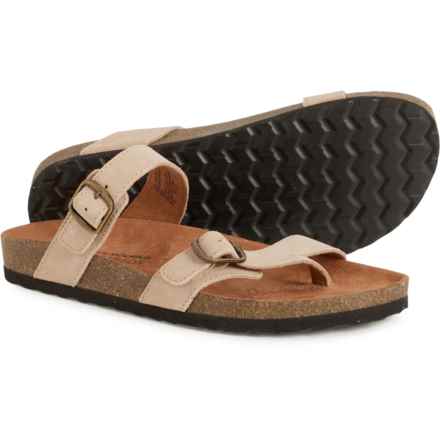 White Mountain Grams Sandals - Leather (For Women) in Sandal Wood/Light Color Bottom