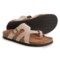 White Mountain Hackie Sandals - Suede (For Women) in Sandalwood