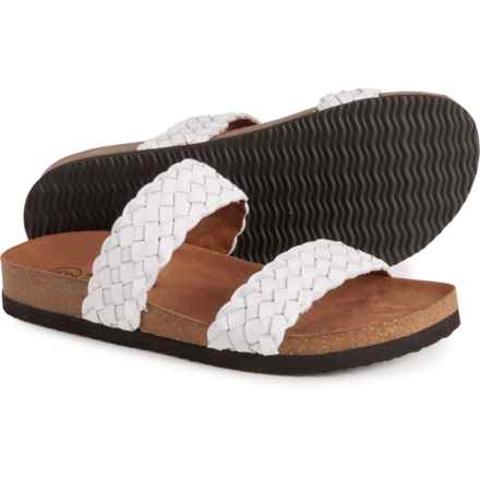 White Mountain Harpoon Sandals - Leather (For Women) in White