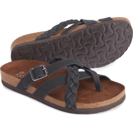 sierra's flip flops with interchangeable straps