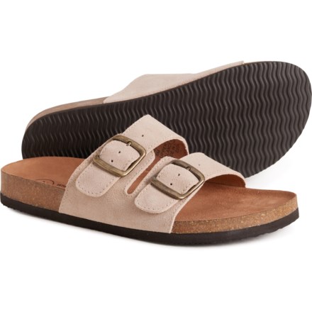 White Mountain Helga Sandals - Leather (For Women) in Sandalwood